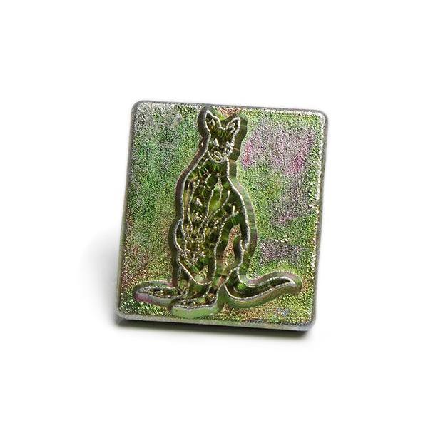 絵刻印 カンガルー 21×28mm【メール便対応】 [レザークラフトぱれっと