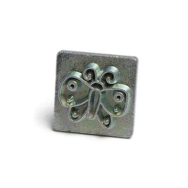 ミニ絵刻印 蝶 15×13mm【メール便対応】 [レザークラフトぱれっと