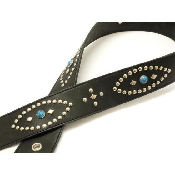 型紙】2枚貼り合わせベルト（スタッズ） 40mm巾x130cmまで対応【メール