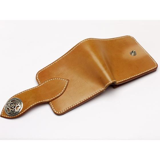 型紙】二つ折りウォレット 10.5x12cm 厚さ3cm【メール便対応