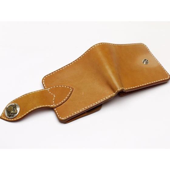 型紙】二つ折りウォレット（BOX型） 10.5x12cm 厚さ3cm【メール便対応