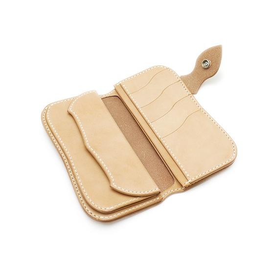 型紙】ライダースウォレットA 完成サイズ約20×10cm 厚さ約3.8cm