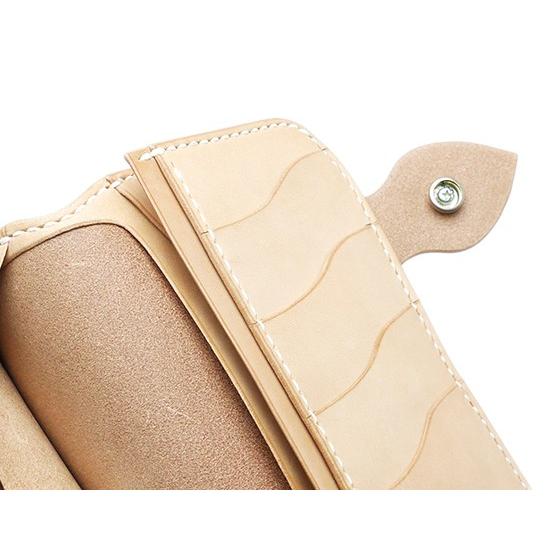 型紙】ライダースウォレットA 完成サイズ約20×10cm 厚さ約3.8cm