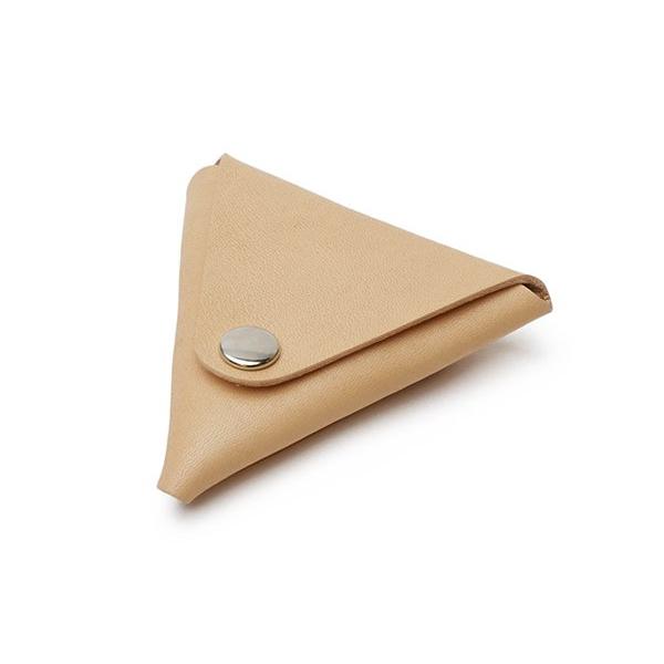 三角小銭入れ(小)キット 無地 1辺8cm【メール便対応】 [レザー 三角小銭入れ(小)キット 無地 1辺8cm【メール便対応】 [レザー