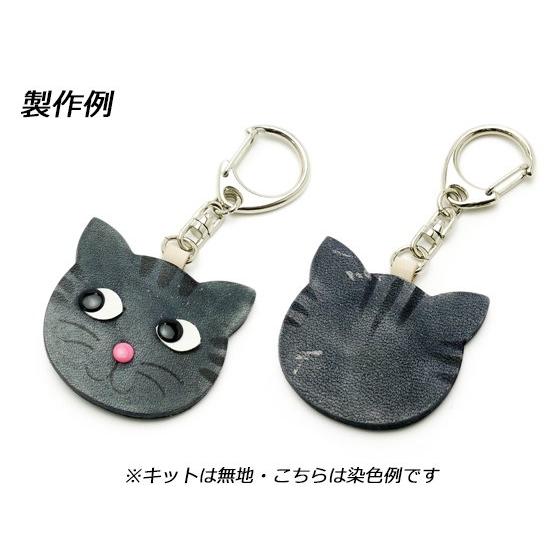 にゃんこ様　ご確認用　ハンドメイド ねこシリーズ】手描きにゃんこのキーホルダーキット 無地 本体