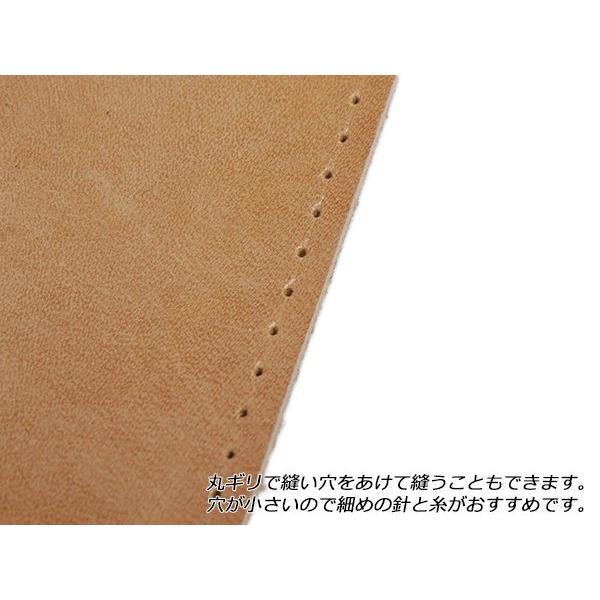 YorkShine】丸ギリ（Round owl) 刃長27mm 全長110mm[レザー