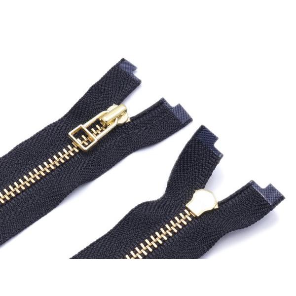 YKK】オープン金属ファスナー 3号 ゴールド DADHR 全5色 30cm YKK】オープン金属ファスナー 3号 ゴールド DADHR 全5色 30cm