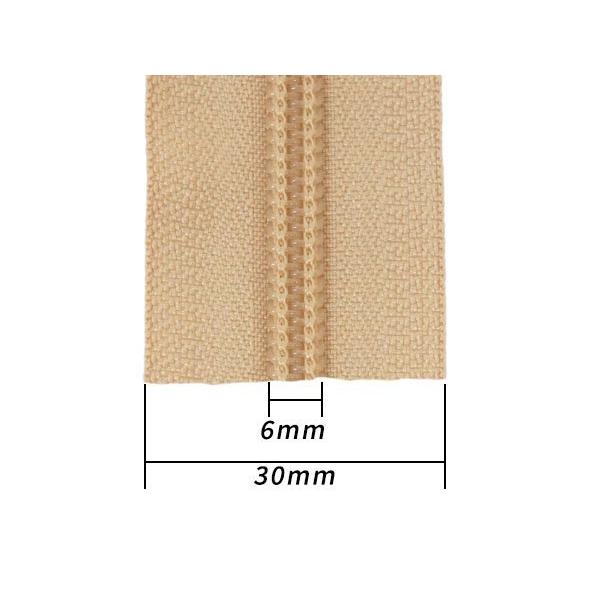 【YKK】コイルファスナー 5号 （メートル売り） 全25色 1m【メール便対応】 [レザークラフトぱれっと]  レザークラフトファスナー |  | 02