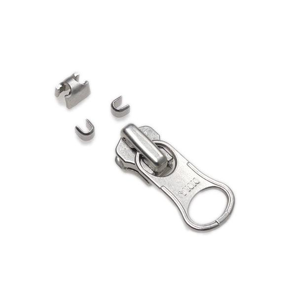 YKKスライダー】金属ファスナー用 スラス上下留めセット 4号 DALH