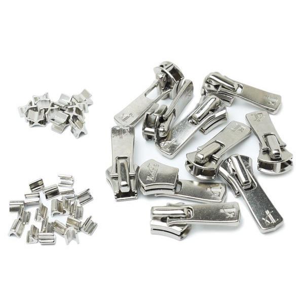 YKKスライダー】エクセラ用 スラス上下留めセット 5号 DA2E（ロック