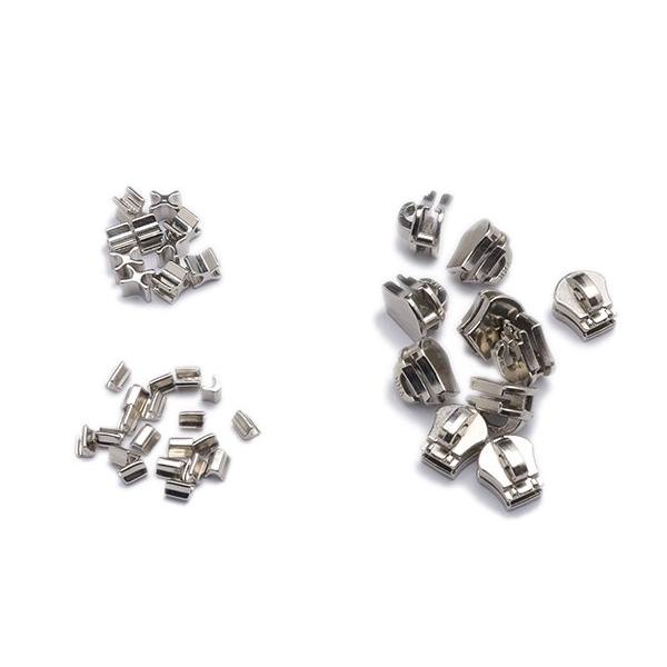 YKKスライダー】エクセラ用 スラス上下留めセット 3号 ZF ニッケル 10