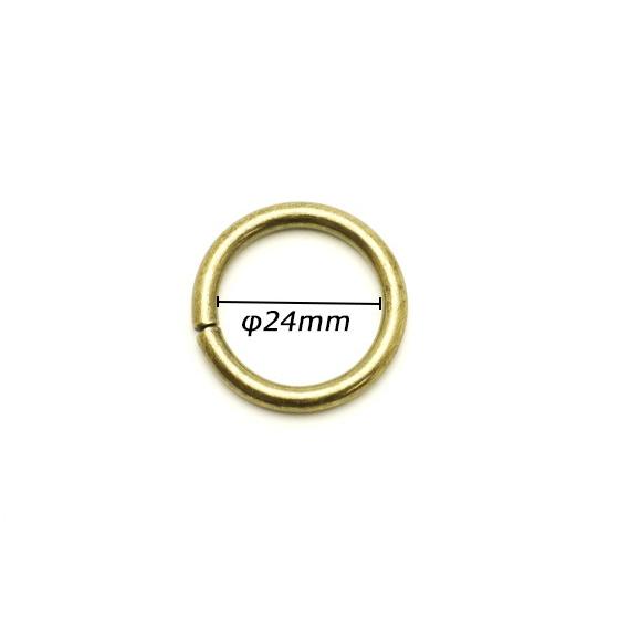 鉄リング[在庫限り] アンティーク 内径24mm 4ヶ【メール便対応