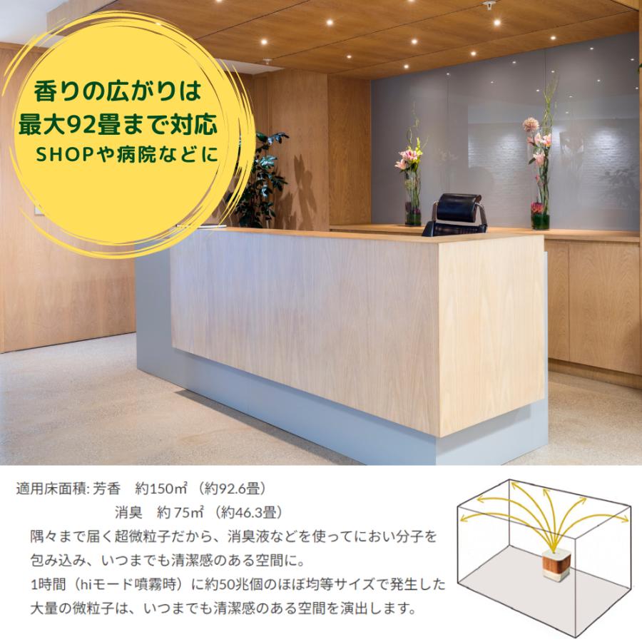 ディフューザー 業務用 アロマ 水を使わない タイマー アロマシーン 