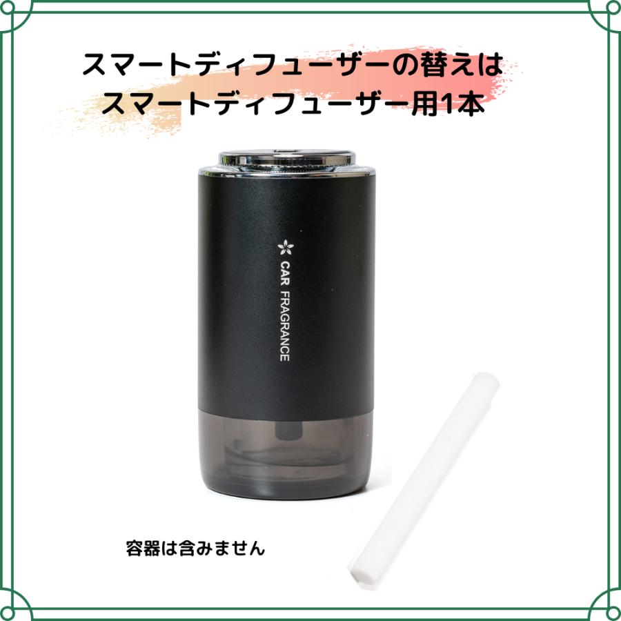 車用芳香剤 詰替 消耗品 詰替えパッド クリップ式 黒・ウッドタイプ