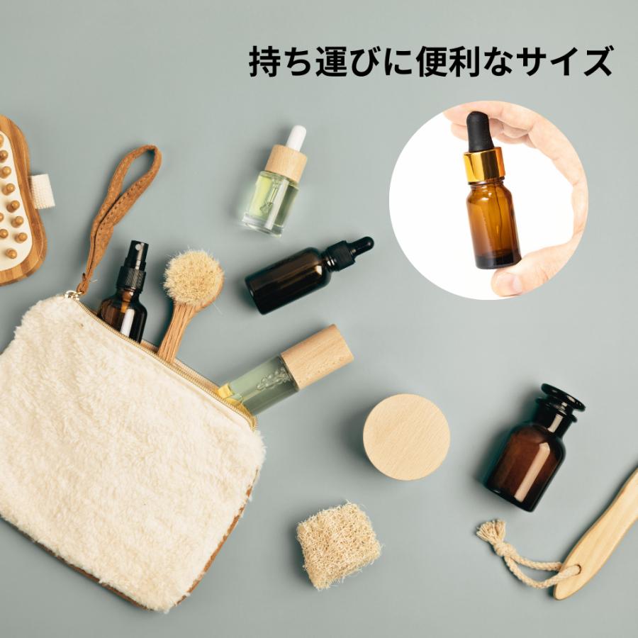スポイト瓶 遮光瓶 10ml 2本セット スポイト 茶色 スポイト式 容器 