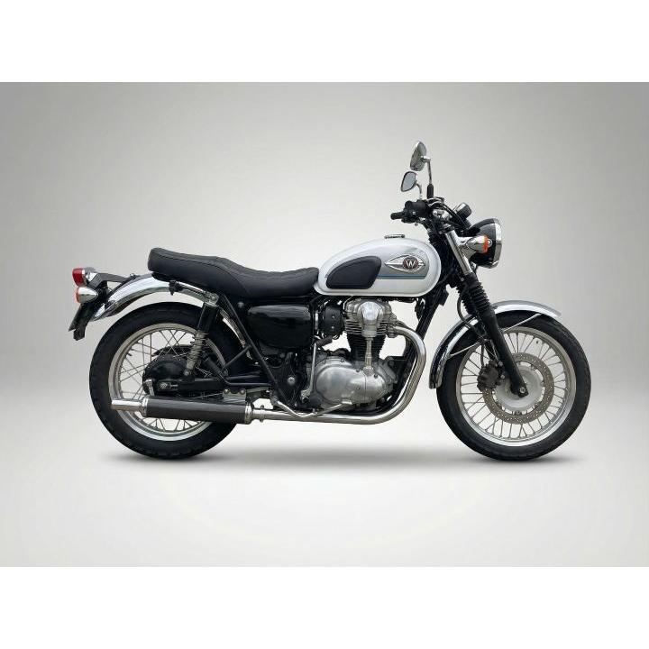 W800 W650 全年式用　LCIPARTS カーボンクラシックエキゾースト カワサキ W800 2019-2025 LCIPARTS カーボンクラシック フル
