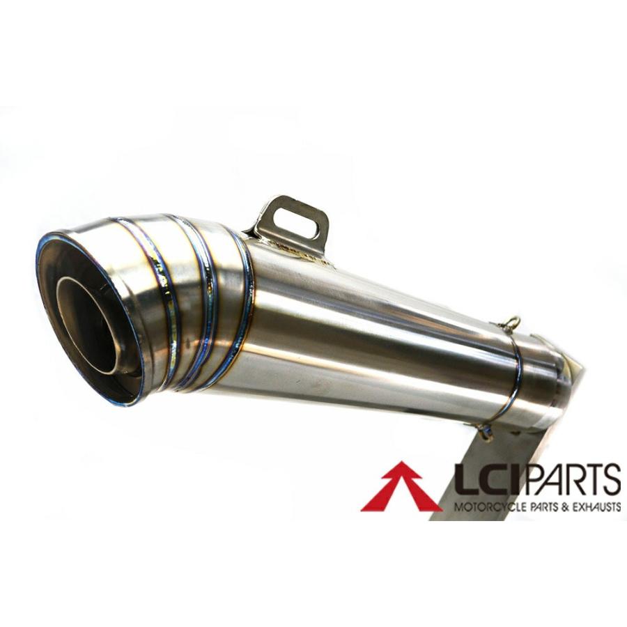 ヤマハ MT-25 MT-03 2015-2022 LCIPARTS LCI GPチタン スリップオン 