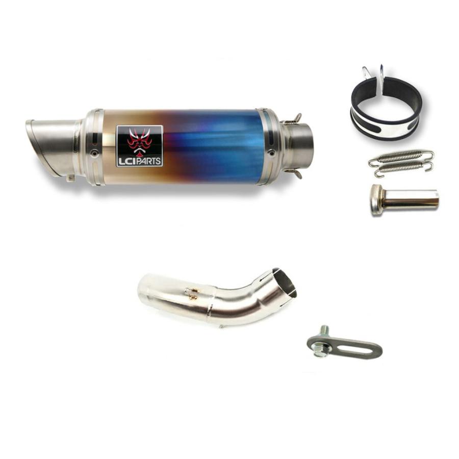 カワサキ Z900 2020-2023 LCIPARTS LCI ショートフルチタン スリップ 