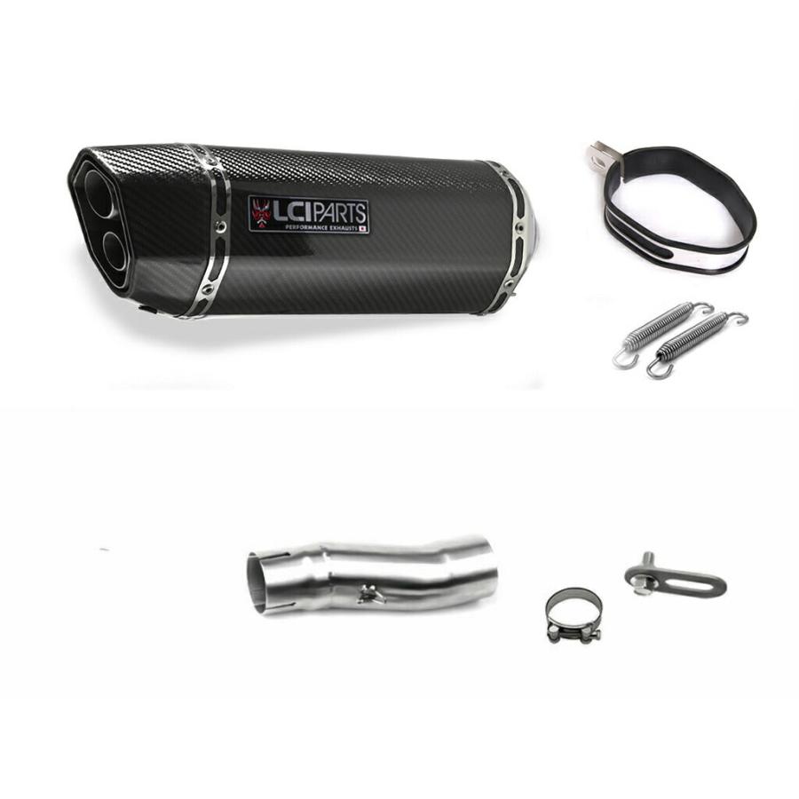 BMW R1150GS R1150R ROCKSTAR LCIPARTS LCI ツインエンド カーボン スリップオン マフラー