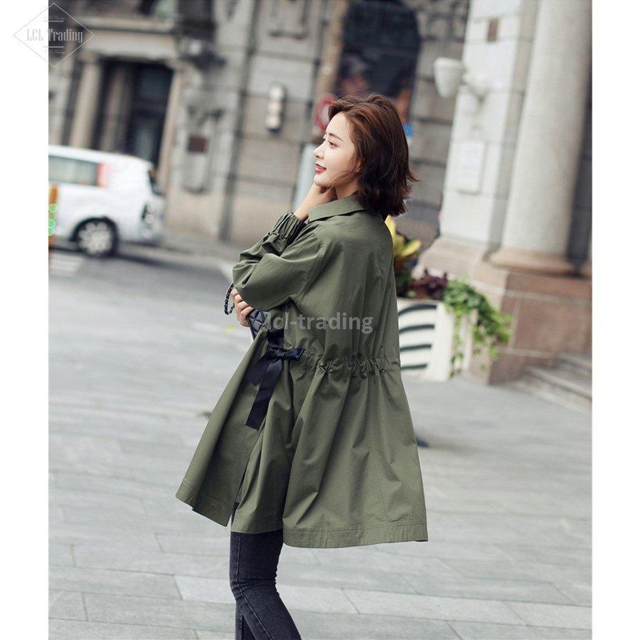 定番人気 コート レディース ロング丈 ゆったり 秋コート アウター お洒落 大きいサイズ 体型カバー 秋冬アウター 秋 冬 Commerces Boutique