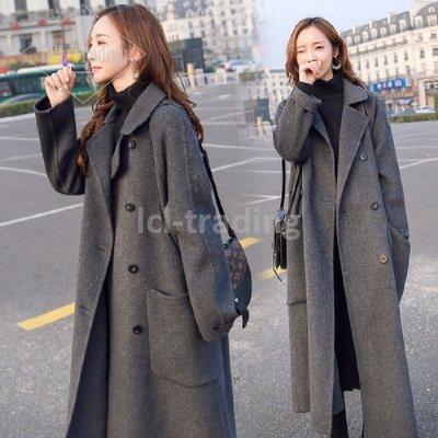 チェスターコート レディース アウター コート 秋冬 代 30代 40代 50代 ファッション おしゃれ 厚手 韓国 ロング丈 ゆったり 通勤 Ol 本物の