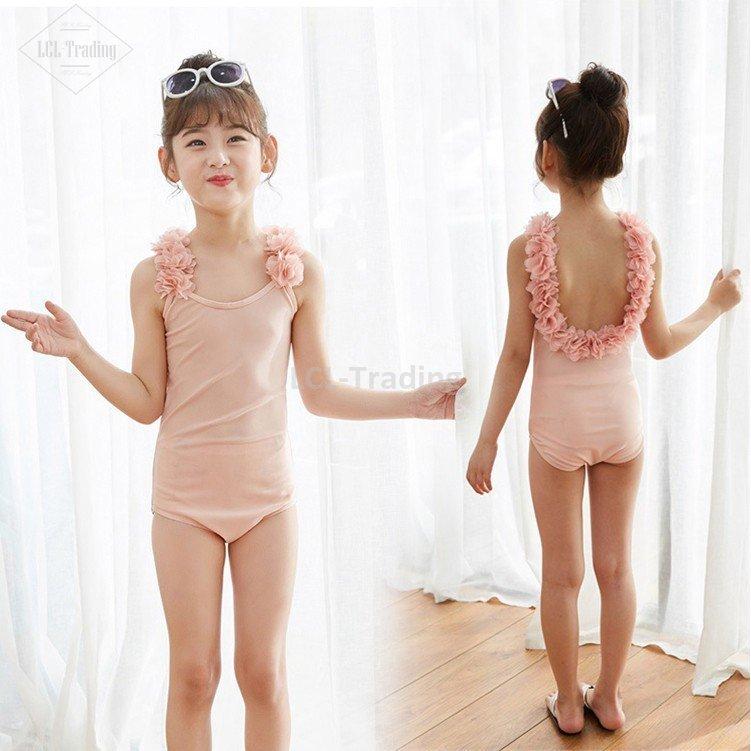モノキニビキニ 水着 子供 レディース 夏 ビキニ サロベット水着 体型カバー 韓国風 フラワー 背中出し 可愛い 女の子 スイムウェア 温泉 21新発