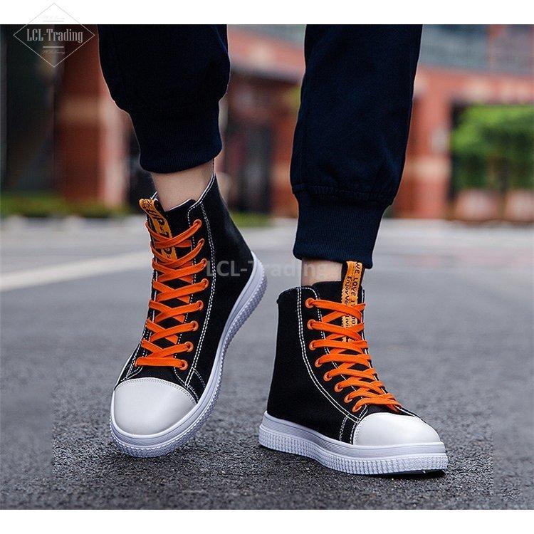 スニーカー メンズシューズ 靴 白スニーカー ハイカット キャンバス ローカット スポーツ ウォーキング ランニングシューズ 通学 紳士靴 黒 白 おしゃれ Lcl Lcl 通販 Yahoo ショッピング