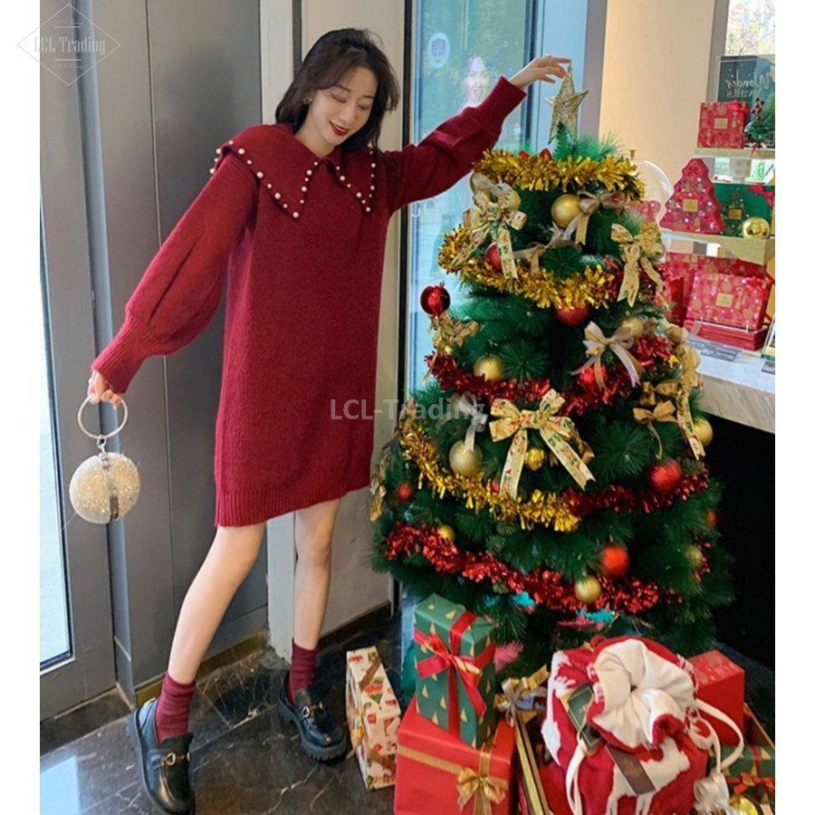 ワンピース レディース ニットワンピース 長袖 ショートワンピ おしゃれ 着痩せ 体型カバー 通勤 Ol お出かけ 春秋物 30代 40代 50代 60代コーデ Lcl Lcl 通販 Yahoo ショッピング