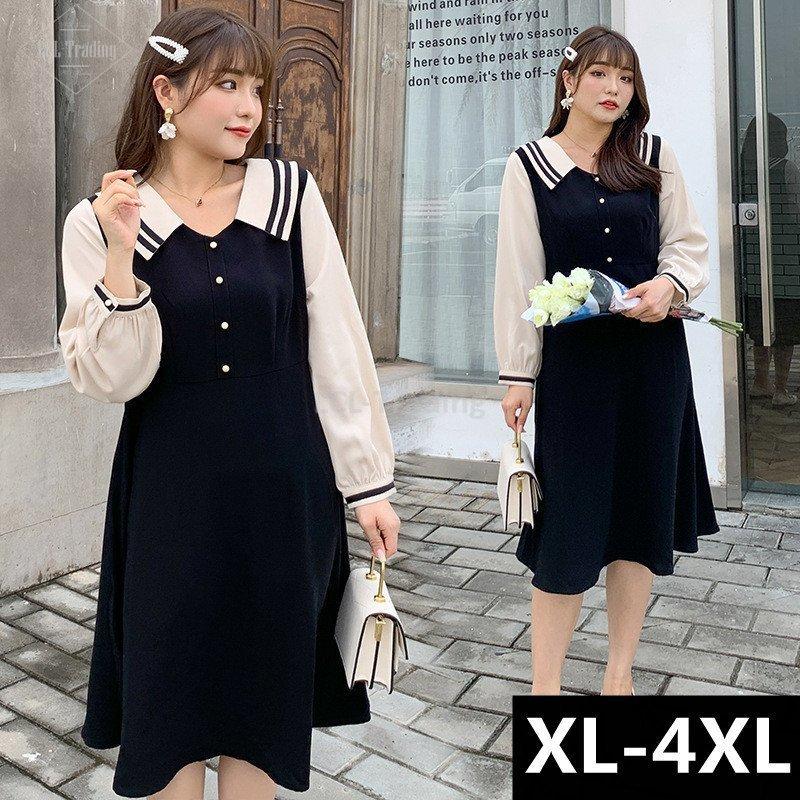通販限定価格 レディースファッション 大きいサイズ チュニック ワンピース プラス 春秋冬 体型カバー Xl 2xl 3xl 4xl 5xl 通勤 デート 即納 在庫あり Www Superavila Com