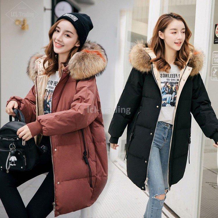 日本 ダウンコート レディース ダウンジャケット フード付き ファー付き アウター エレガント 秋冬 コートおしゃれ カジュアル 防寒 防風 冬服 通勤服 直販直営 Omassci Com
