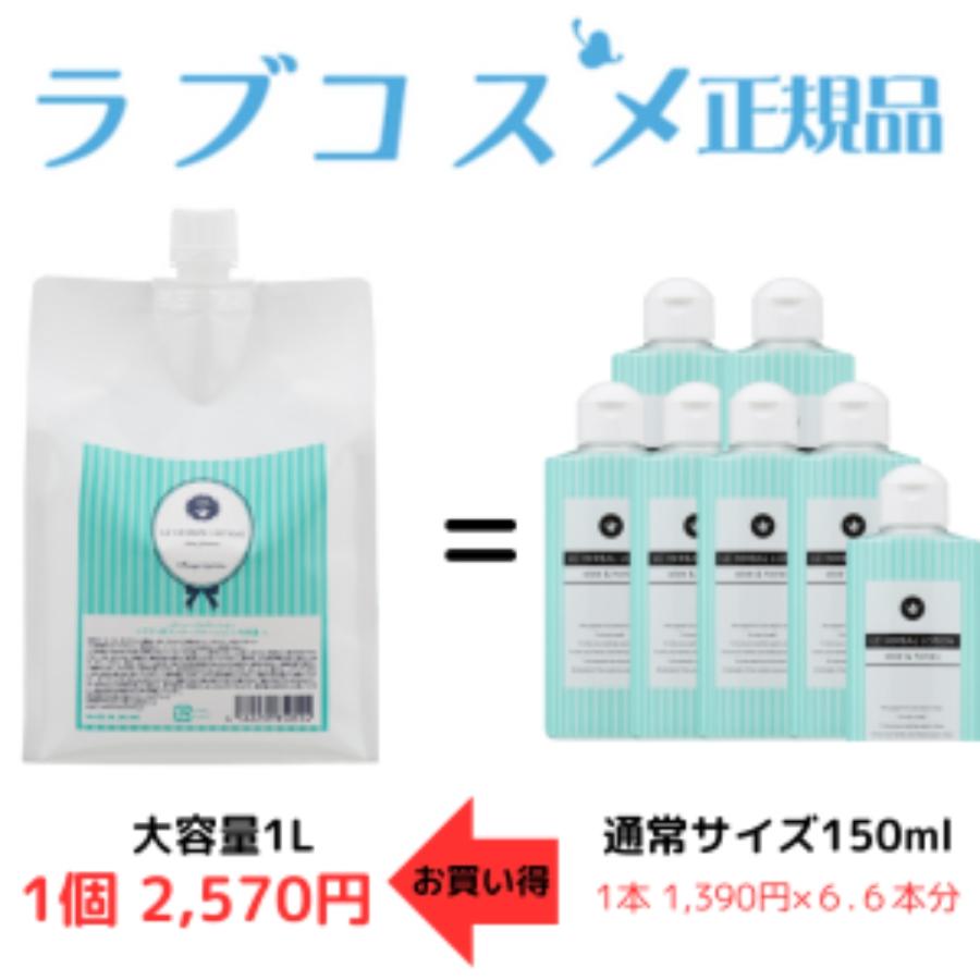 ラブコスメ ハーバルローション1L 大容量 潤滑ローション 潤滑剤
