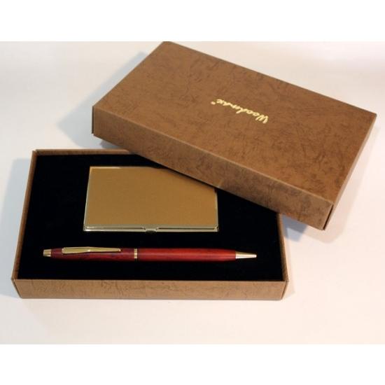 ギフト プレゼント ペン＆カードケース 名入れ 送料無料 | 