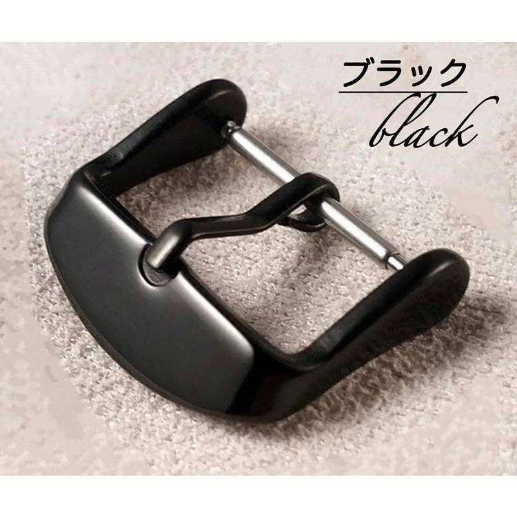 腕時計 尾錠セット バックル 16mm 18mm 20mm 22mm 24mm 幅 留め金具