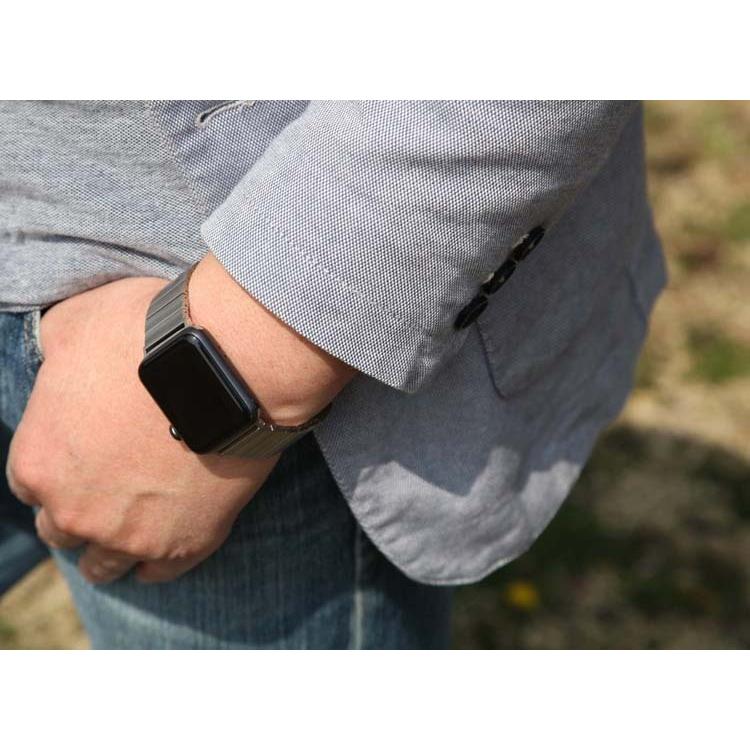 Apple Watch - Apple Watch リンクブレスレットブラック 42mm 44mm用 正規品 apple watch 純正 スペースブラック リンクブレスレット バンド