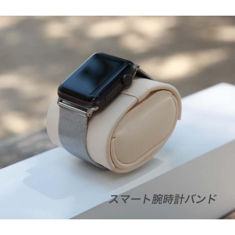 アップルウォッチ スマート ステンレス ミラネーゼ メッシュ