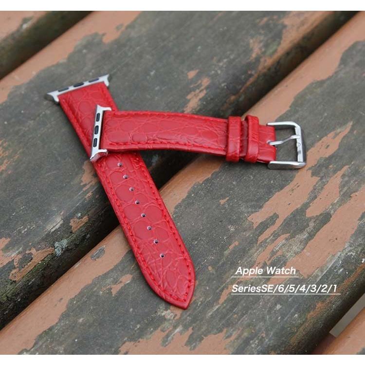 Apple Watch 9 アップルウォッチ ultra 2 レザー スリム クロコ