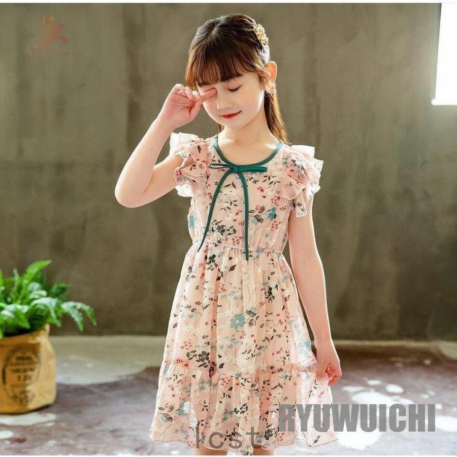 ワンピース 夏 子供ワンピース キッズ 女の子 キッズワンピース 韓国 ジュニア 可愛い 子供服 110 1 130 140 150 160 Cm オープニング 大放出セール
