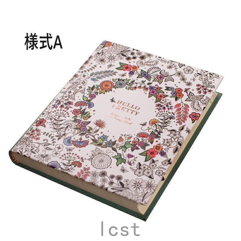 日記帳 A5 ノート イラスト付き おしゃれ 花柄 色鉛筆 ハードカバー Lcs529 009 Laica 通販 Yahoo ショッピング