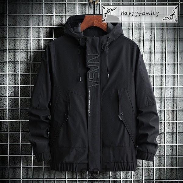 大人気 ジャケット ジャケット メンズ アウター ジップアップ 大きめ 40代 50代 ジャケット メンズ 長袖 春秋 アウター パーカー フード付き ジャンパー トップス コート コーチジャケット フライトジャケット 防風 大きいサイズ カジュアル Www Threeriversofs Com