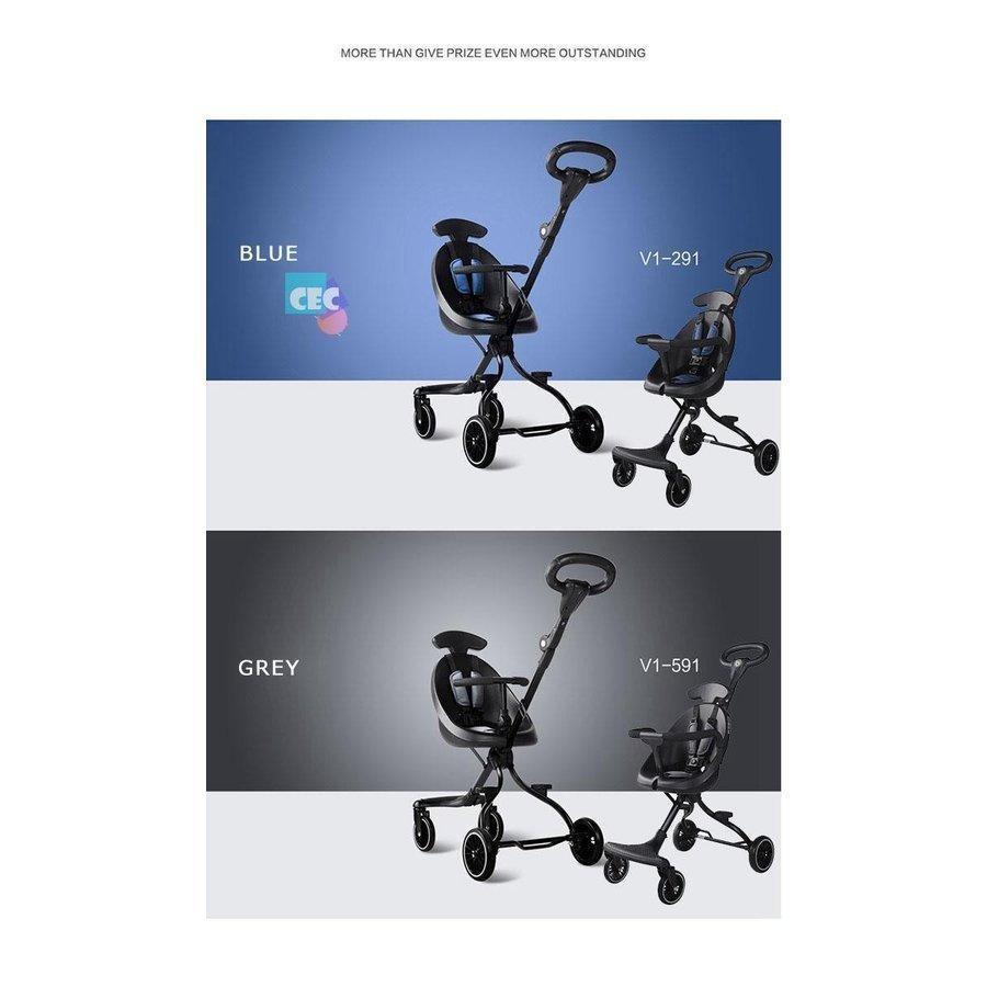 ベビーカー 型 コンパクト 軽量 折りたたみ 4輪 バギー シングルタイヤ-14 