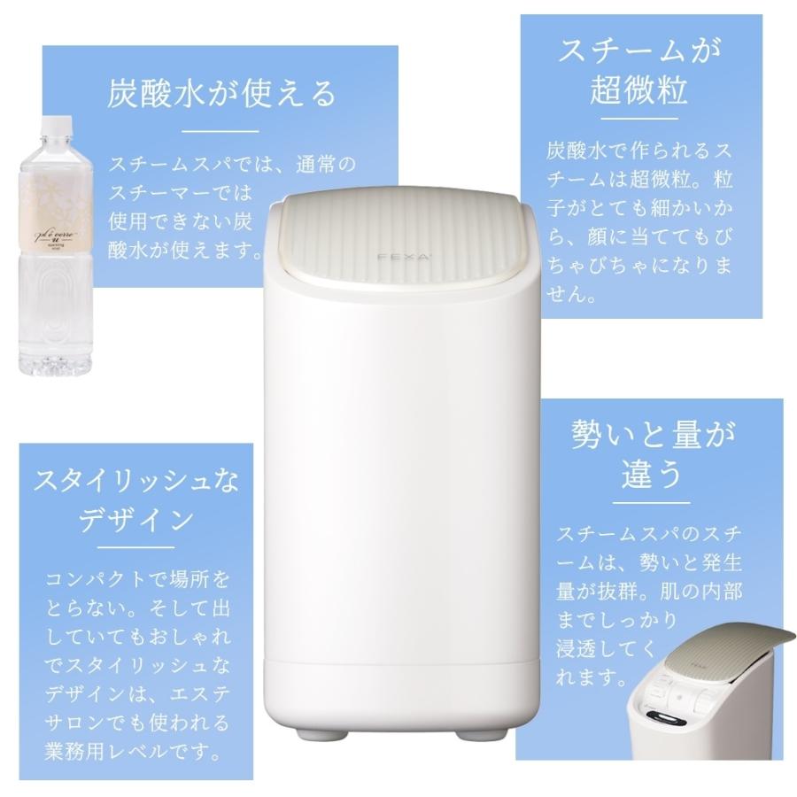 美顔器 美容家電 美容グッズ FEXA'-uni- steamspa スチームスパ 美容