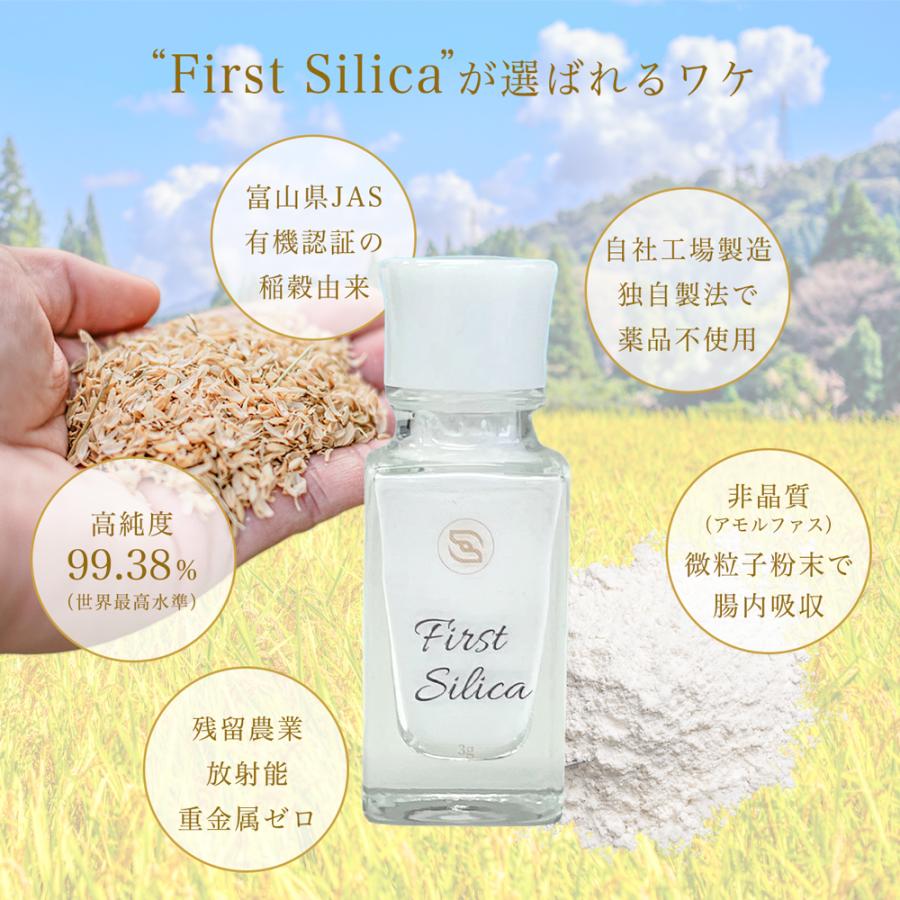 シリカ シリカパウダー First Silica ファーストシリカ 植物性非晶質