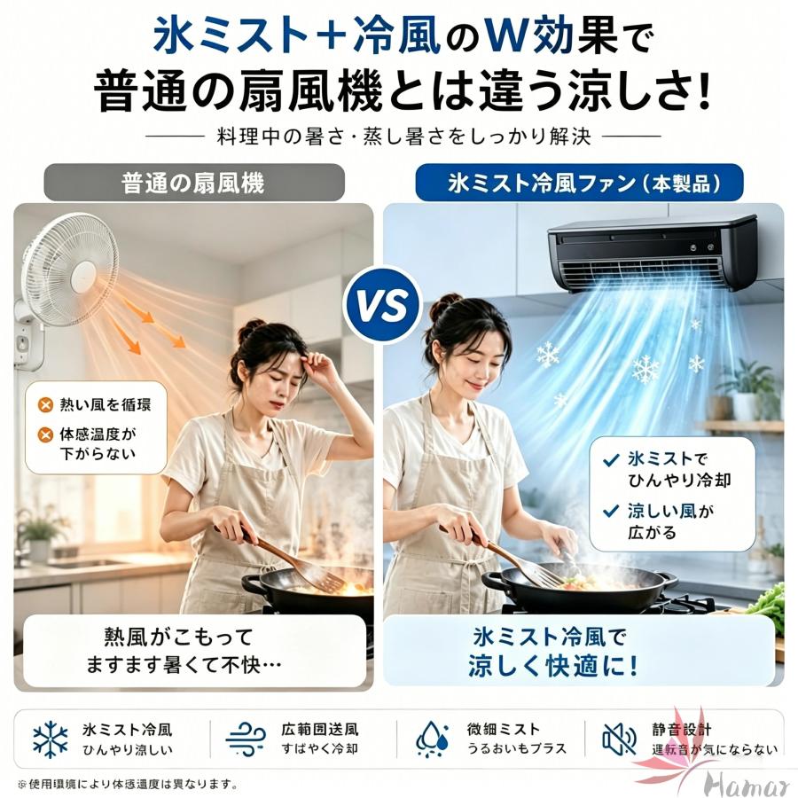 冷風扇 扇風機 強力 ミスト加湿 30秒の急速冷却 ミニクーラー クールエアーミスト ミニエアコン エアコンファン 壁掛けエアコン 小型 大容量6000mAh 車用 夏用 |  | 08