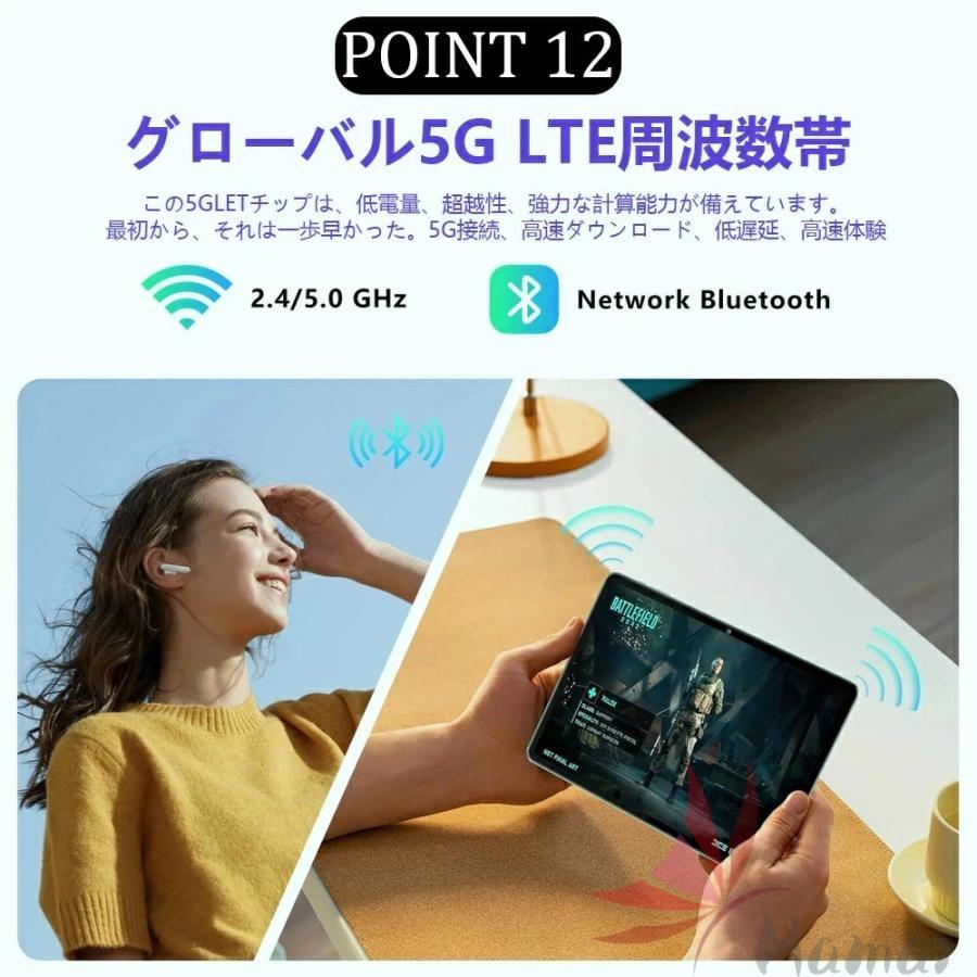 2026最新型 Android15 タブレット 10インチ大画面 12GB+64GB WiFi