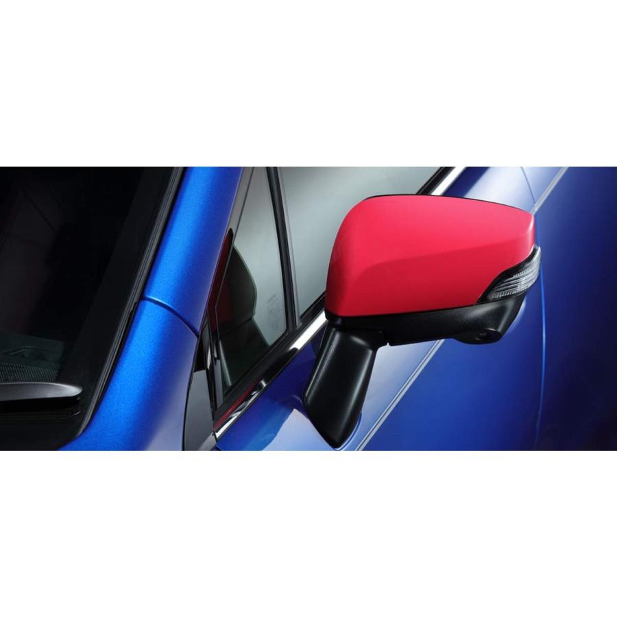 スバル　レヴォーグ　STIドアミラーカバー　チェリーレッド VN型　VB型　美品 スバル レヴォーグ STIドアミラーカバー チェリーレッド VN型 VB