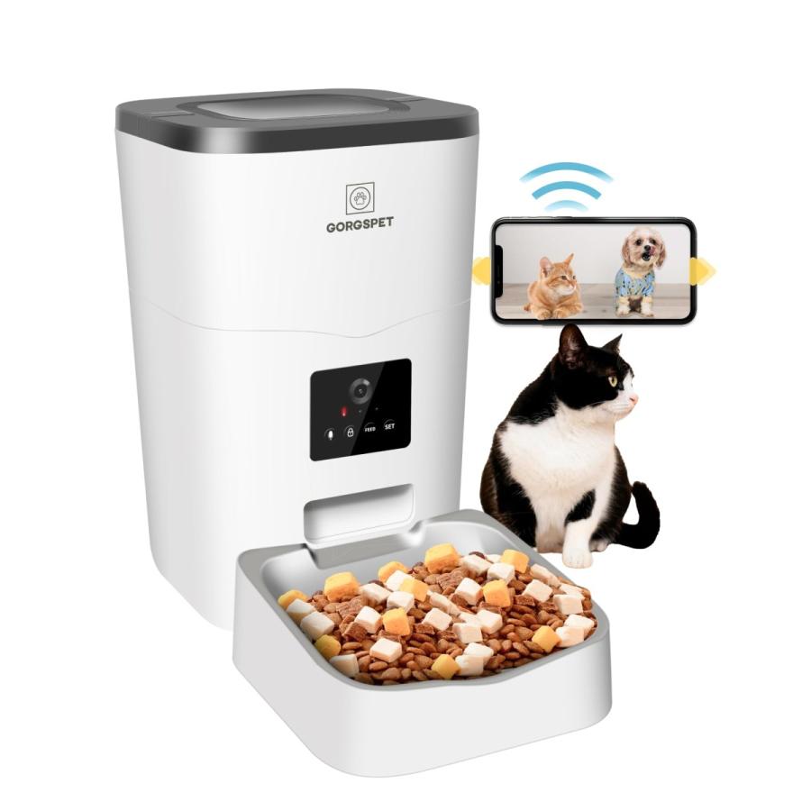 エレコム 自動給餌器 猫 中小型犬用 2L (約1.1kg) タイマー機能付 1 エレコム 自動給餌器 猫 中小型犬用 2L (約1.1kg) タイマー機能付 1日