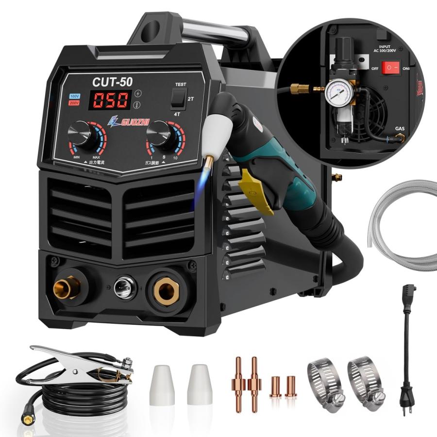 プラズマ切断機 200V トーチチップ電極 冷風処理機能 1728 プラズマ切断機 200V トーチチップ電極 冷風処理機能 1728