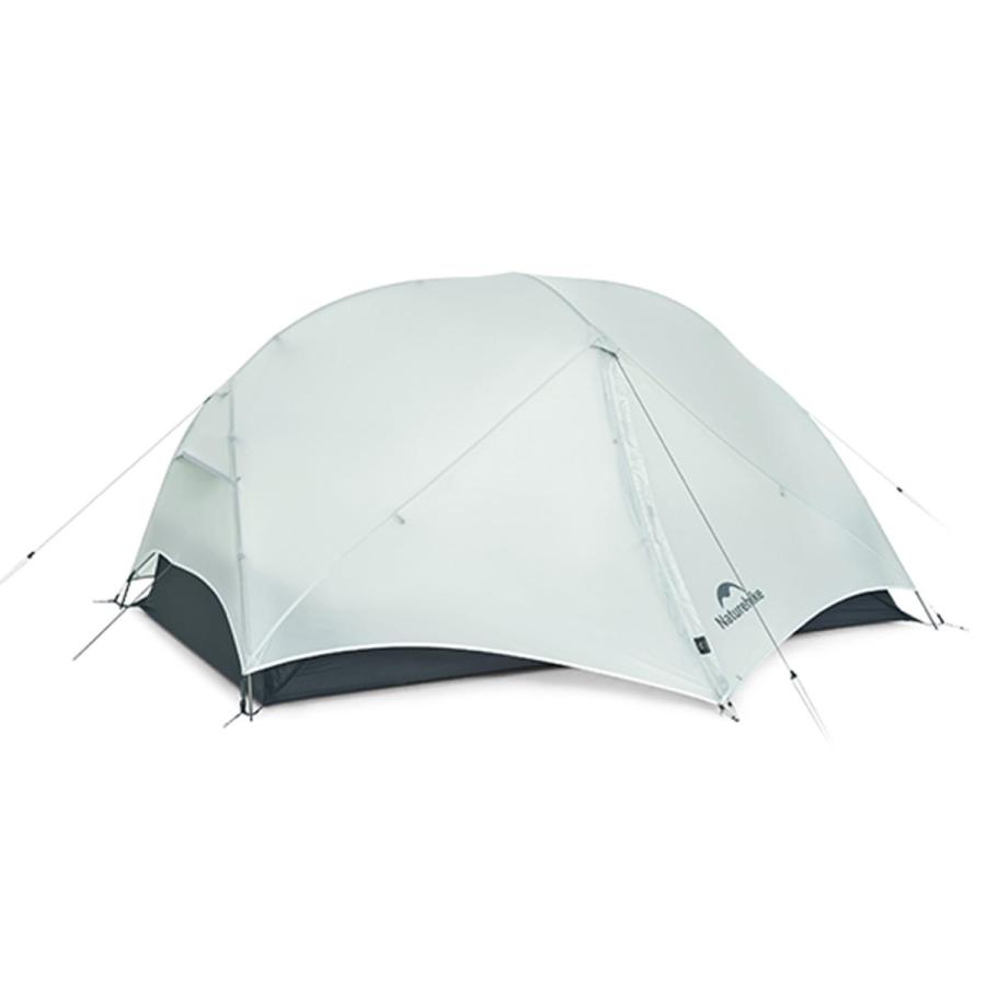 Color:グレー_Size:2人用 Naturehike Mongar UL 軽量テント 1.2