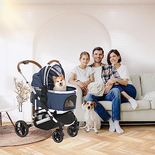 ❤️人気新作 Blahoo ペットカート 分離型 ペット用 バギー 4輪