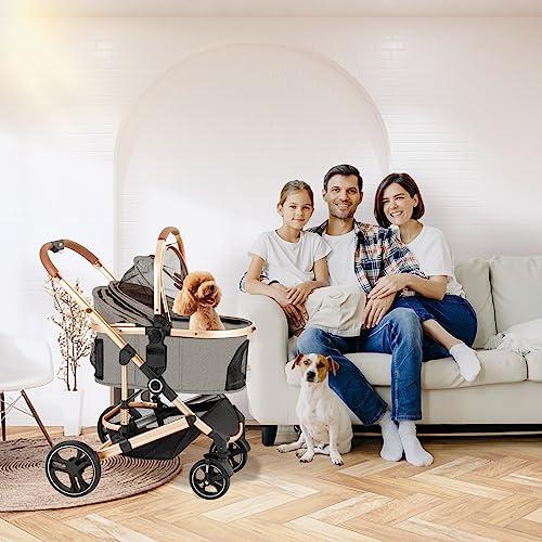 Blahoo ペットカート 分離型 ペット用 バギー 4輪 ワンタッチ Blahoo ペットカート 分離型 ペット用 バギー 4輪 ワンタッチ